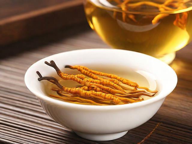 虫草茶的功效与正确冲泡方法，提升免疫力、改善呼吸系统健康必备饮品