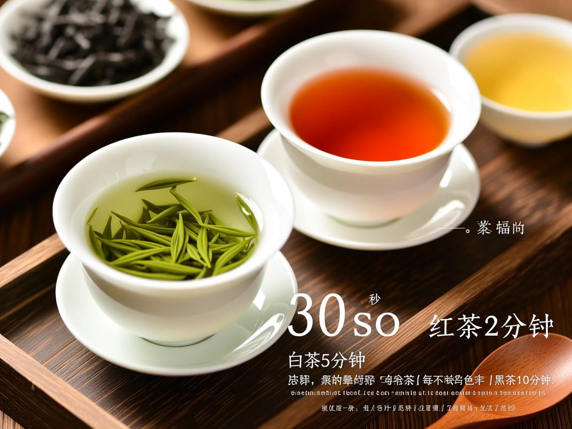 茶叶泡多久最好？不同茶类冲泡时间全解析，避免苦涩喝出鲜甜