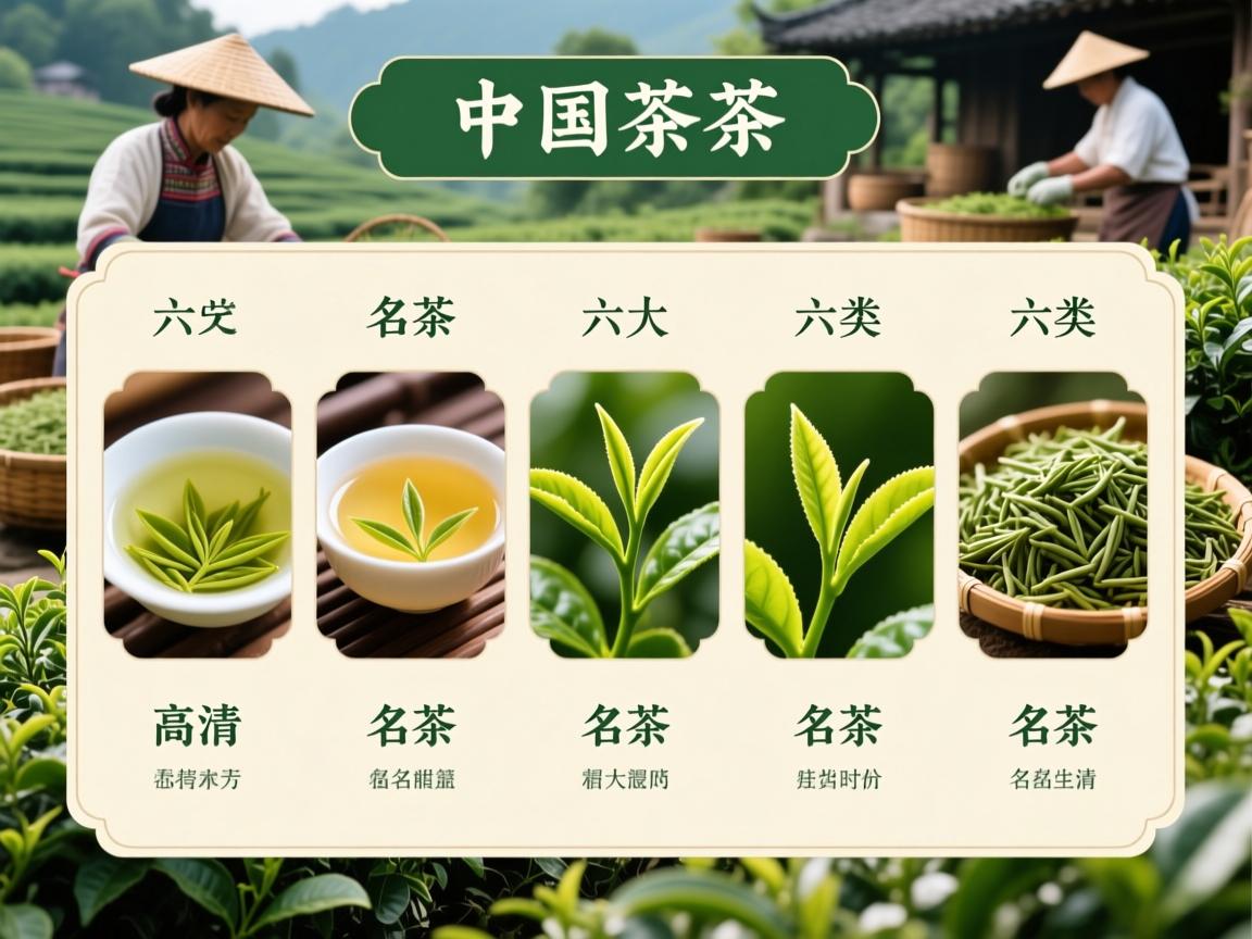 茶叶大全图片鉴赏指南:高清图解六大茶类与名茶识别技巧