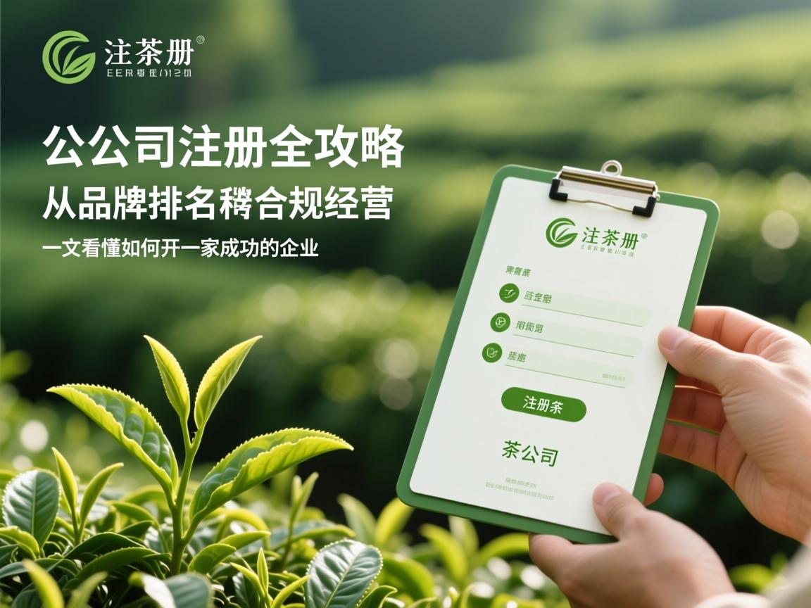 茶叶公司注册全攻略：从品牌排名到合规经营，一文看懂如何开一家成功的茶企