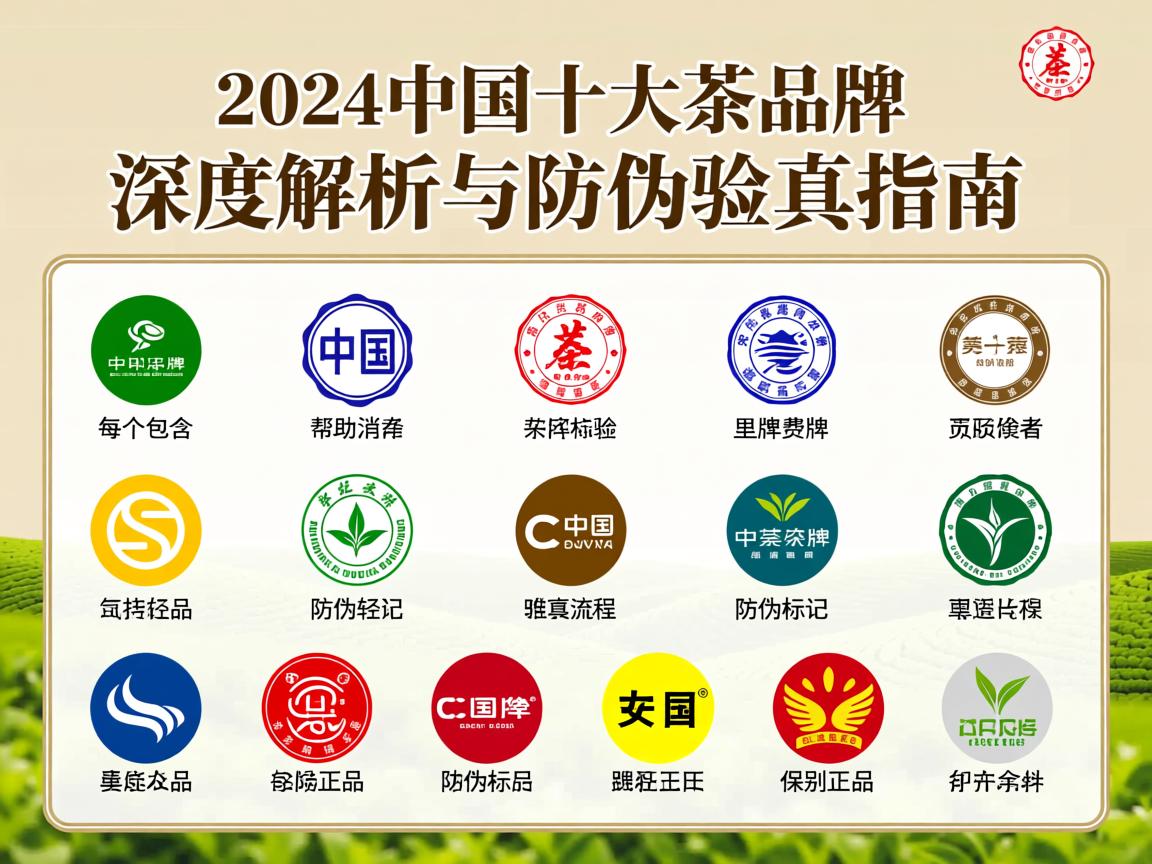 茶叶的品牌有哪些？2024中国十大茶叶品牌深度解析与防伪验真指南