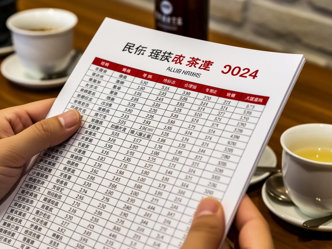 茶叶价格表图片2024最新版下载｜带SC编码/地理标志/仓储温湿度的高可信度茶价图鉴（附辨伪指南）
