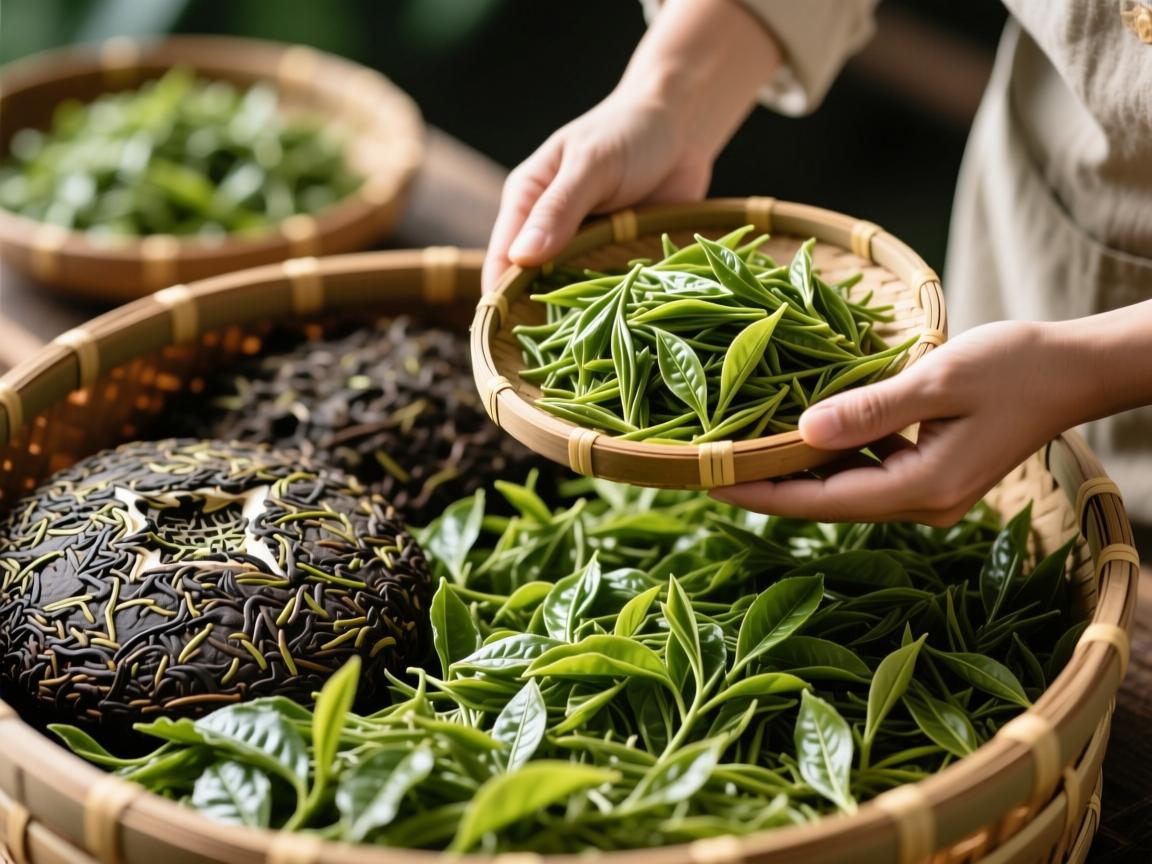 发酵茶叶全解析：微生物发酵vs酶促氧化，从普洱渥堆到武夷做青的科学本质与健康适配指南