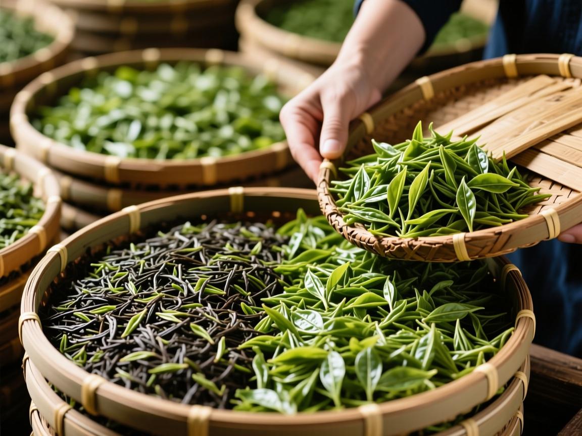 发酵茶叶全解析：微生物发酵vs酶促氧化，从普洱渥堆到武夷做青的科学本质与健康适配指南
