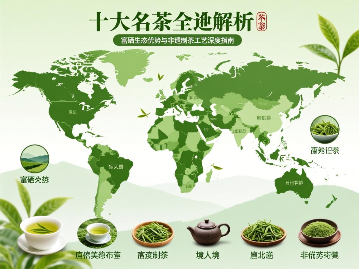 湖北茶叶全解析：十大名茶产地分布、富硒生态优势与非遗制茶工艺深度指南