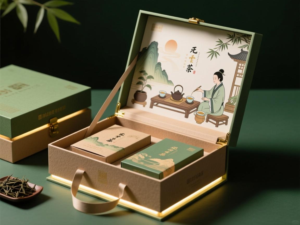 高端茶叶礼盒包装设计指南：文化叙事×可持续工艺×开盒仪式感的实战方法论