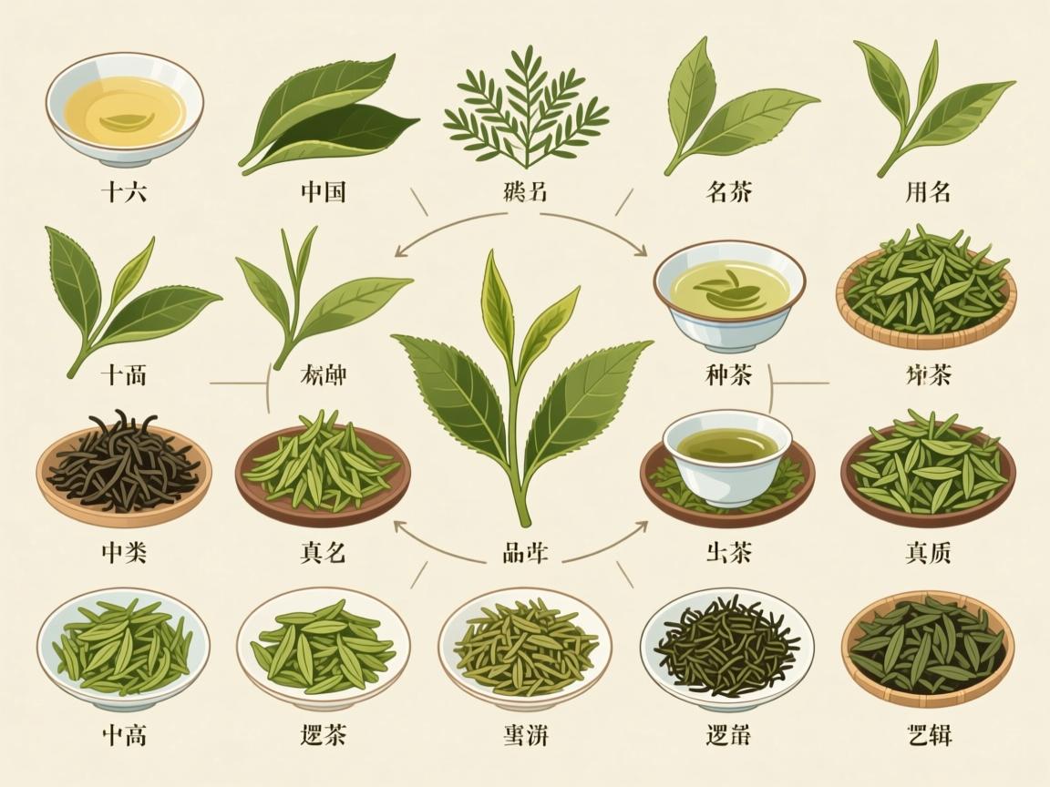 茶叶品种有哪些？一文说清中国六大茶类+十大名茶对应的真实品种与工艺逻辑