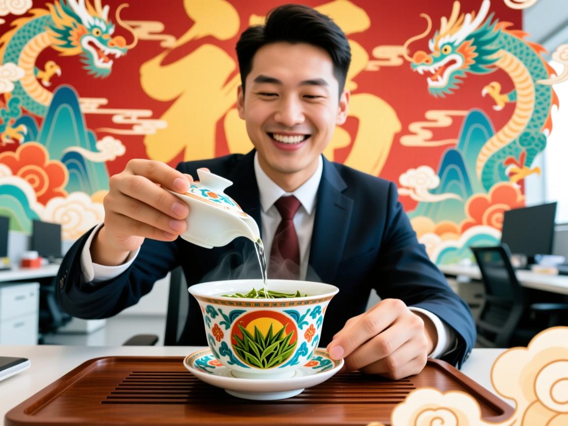 茶叶团购方案定制指南:企业员工福利茶如何真正喝进心里(健康+国潮+分仓+溯源+情感设计)