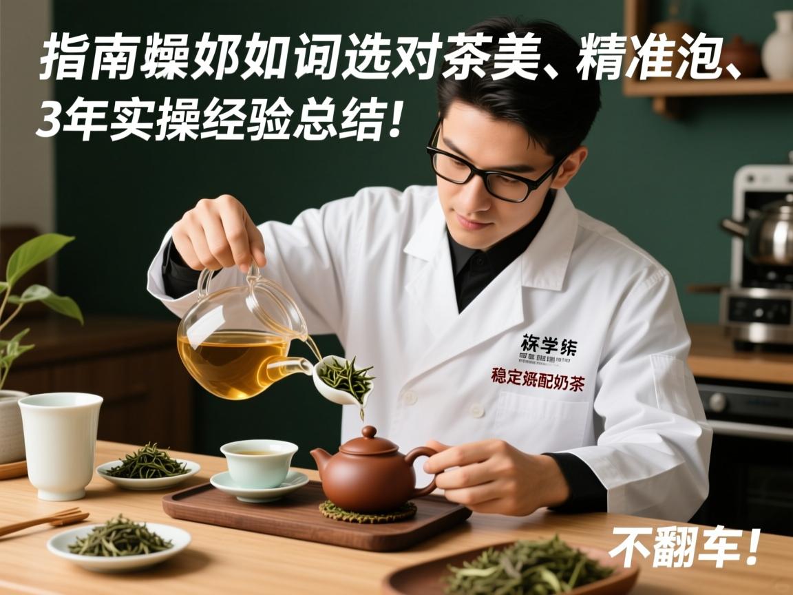 茶叶做奶茶的科学指南：选对茶、泡准参数、配稳奶体，3年实操沉淀的不翻车配方
