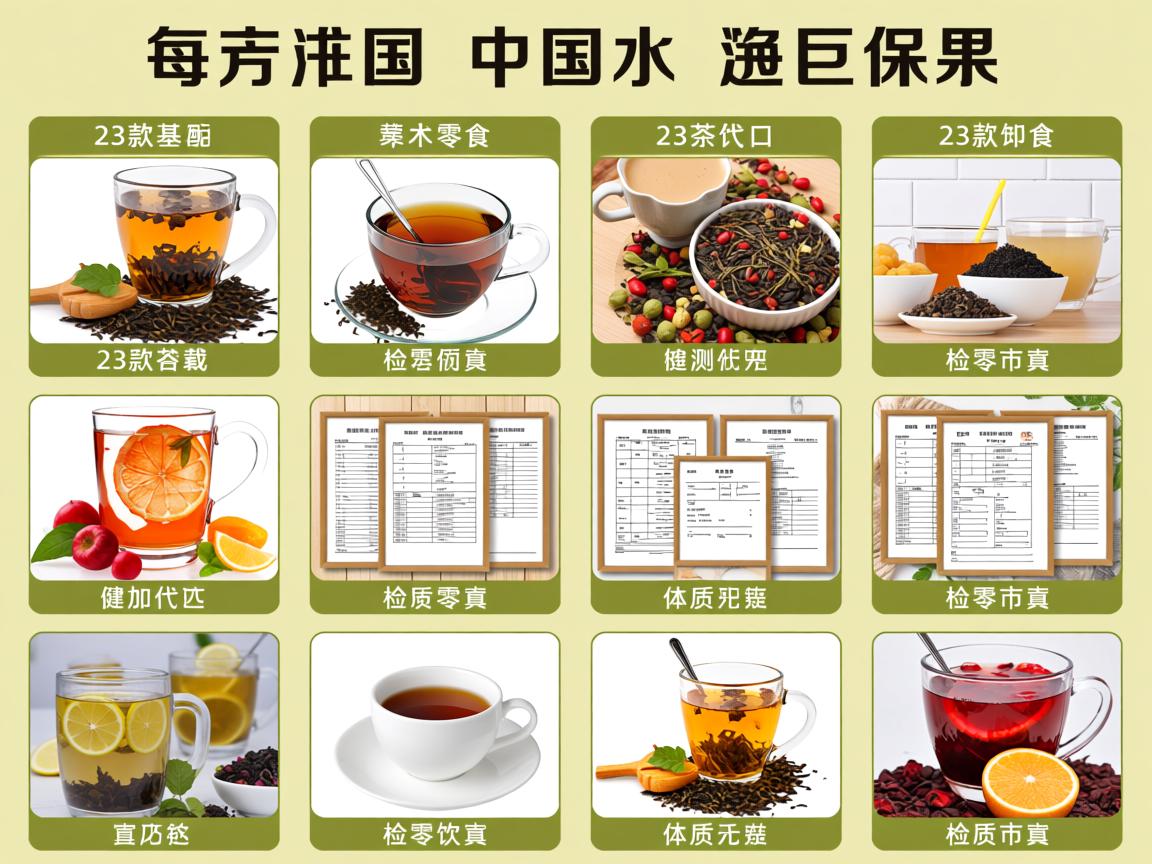 含茶叶的健康饮品怎么选?真实测评23款茶基代餐/零食/即饮,从成分、检测报告到体质匹配全解析