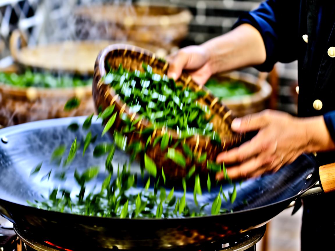 炒茶叶怎么炒:手工炒茶的底层逻辑与四维感官实操心法(杀青做形提香同步)