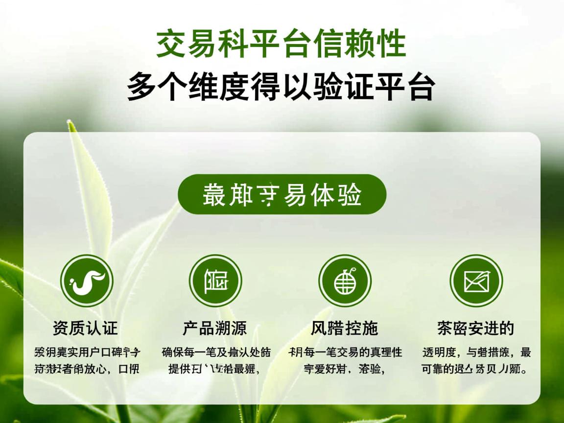 茶叶交易哪个平台最可靠？2024一线实测12大平台资质、溯源、风控与真实口碑