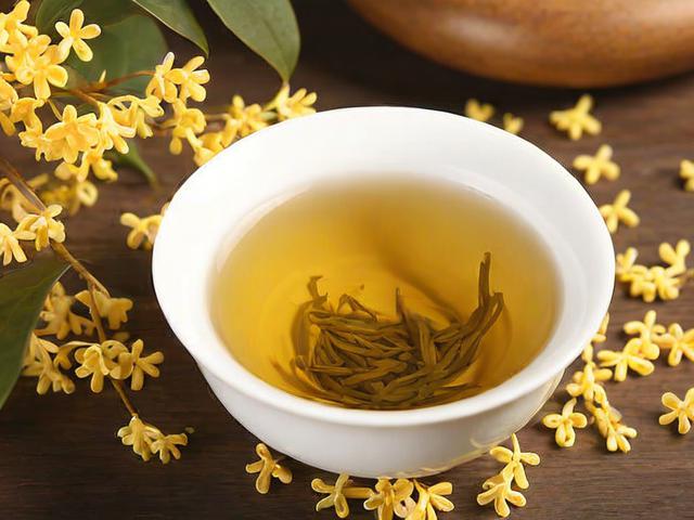 桂花和茶叶一起泡的功效与最佳搭配方法，让你轻松养生