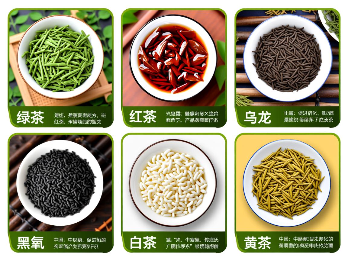 茶叶有什么功效与种类？一文读懂六大茶类及健康益处