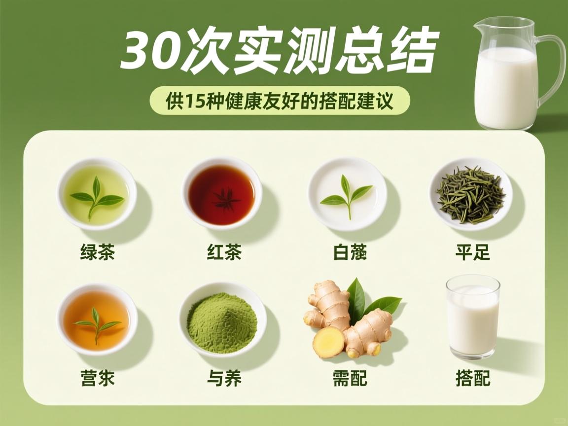 茶叶牛奶怎么搭配才好喝又健康？30次实测总结的适配指南与身体友好喝法