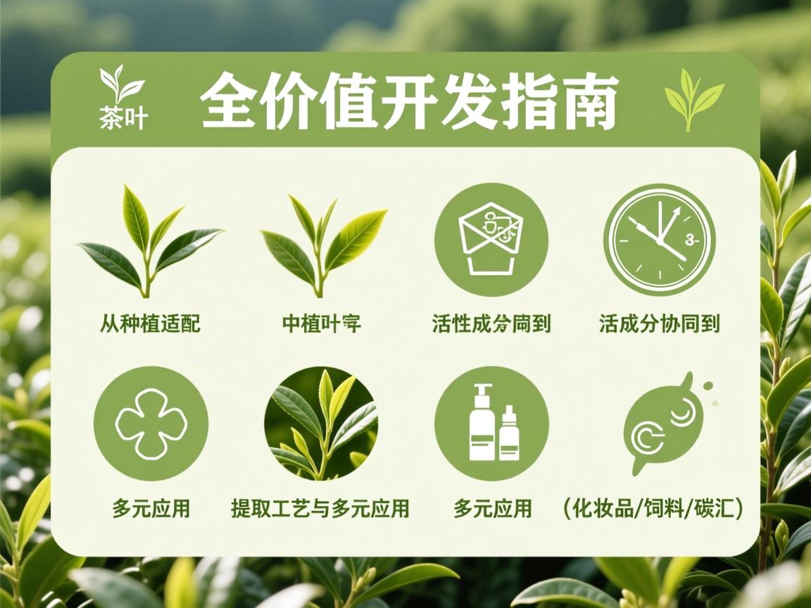 油茶叶的全价值开发指南：从种植适配、活性成分协同到提取工艺与多元应用（化妆品/饲料/碳汇）
