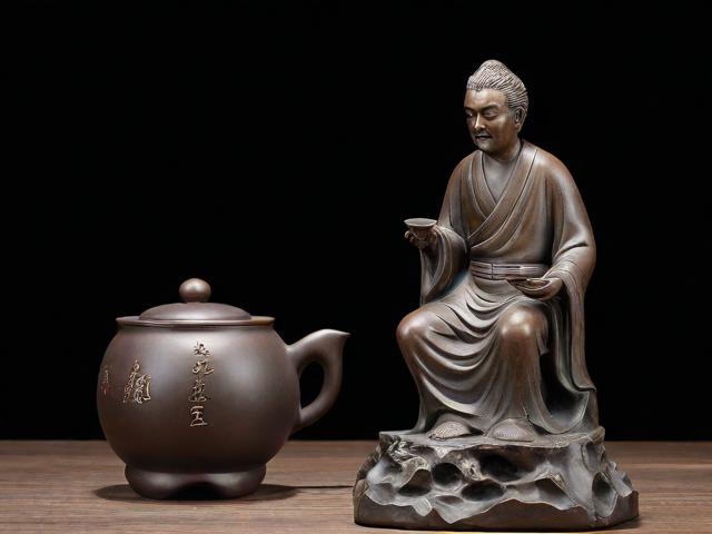 喝茶雕塑的文化意义与现代设计价值,感受茶文化的独特魅力
