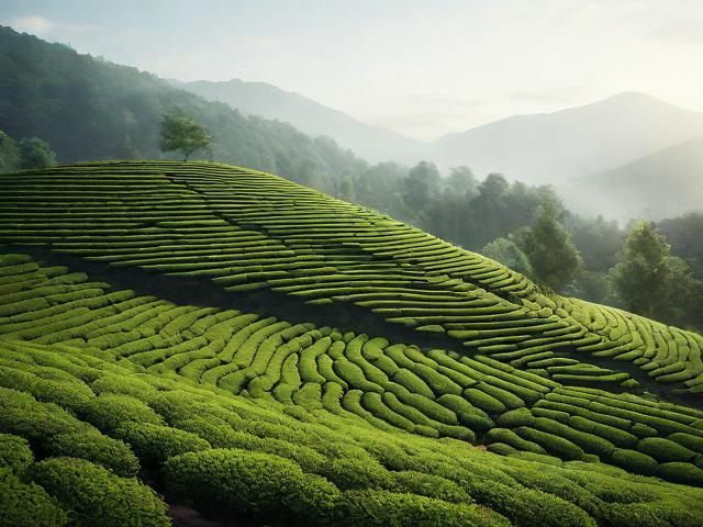 茶田景观设计：融合自然与文化的多功能经济模式