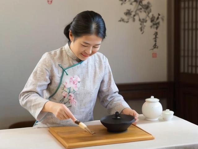 点茶画画:感受中国传统艺术的独特魅力与文化传承
