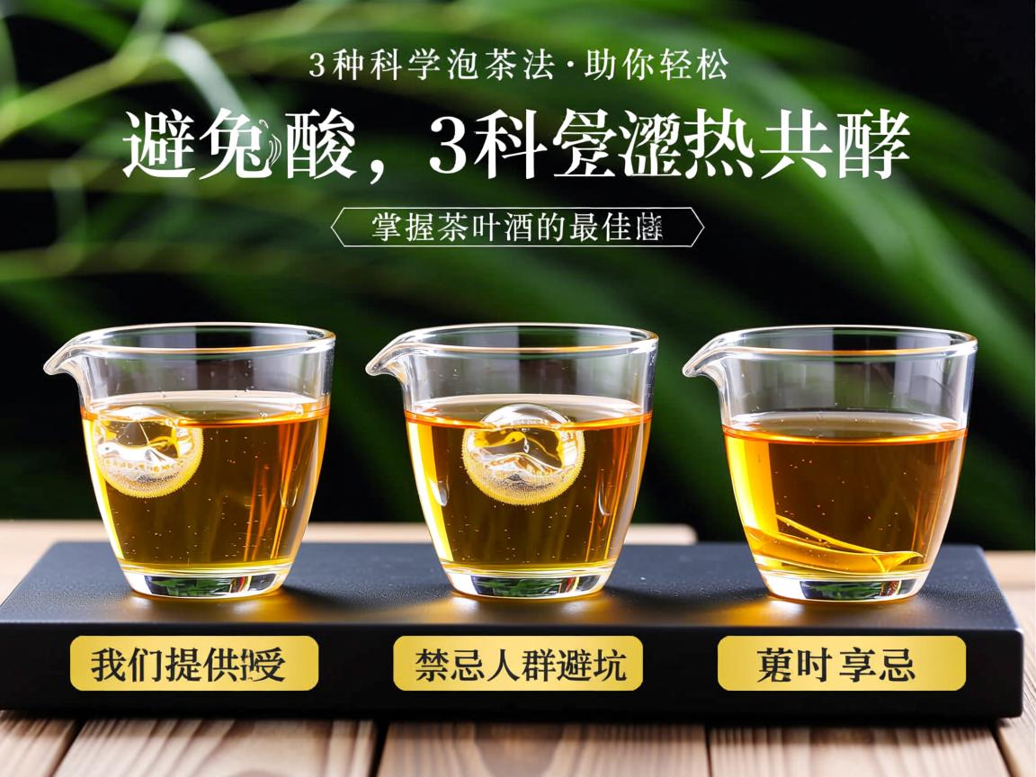 茶叶酒怎么泡才不涩不酸？冷浸热浸共酵3种科学做法+禁忌人群避坑指南