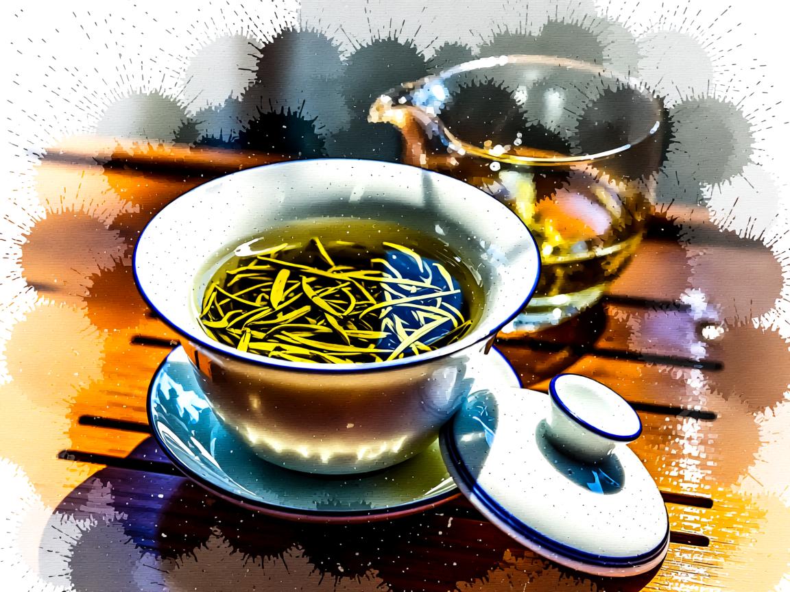 画茶叶:国画水彩数字绘画全技法指南|从工笔写意到茶渣拼贴的东方茶韵表达