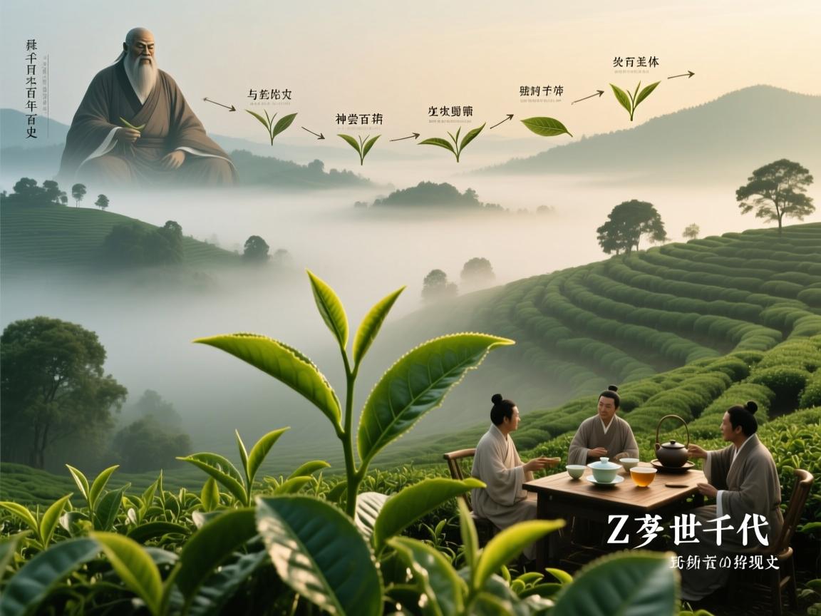 茶叶故事：从神农尝百草到Z世代茶叙，一片叶子的三千年生命叙事