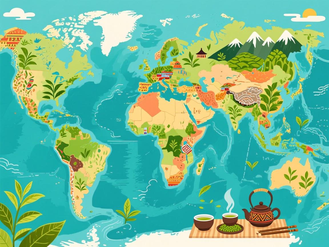 世界茶叶起源与多样性全景图:从云南古茶山到阿根廷马黛茶,解码全球茶文化活态地理